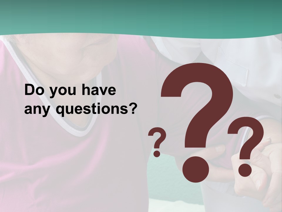 A Woman In A Pink Shirt And A Woman In A White Shirt Are Looking At PowerPoint Template