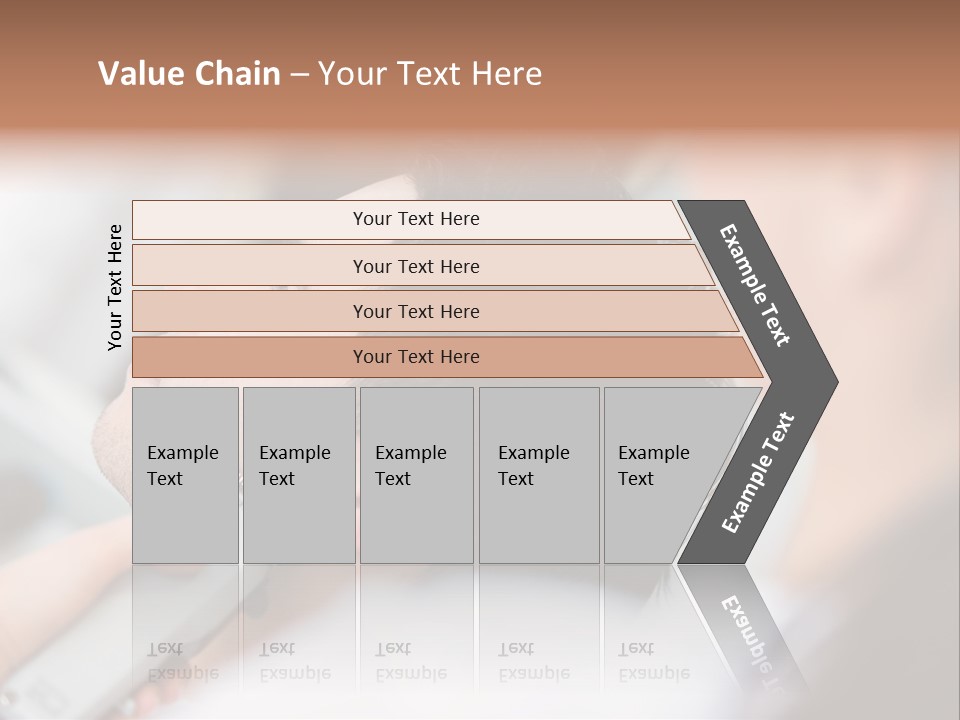 Cut Haircut Enjoying PowerPoint Template