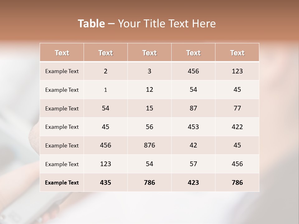 Cut Haircut Enjoying PowerPoint Template