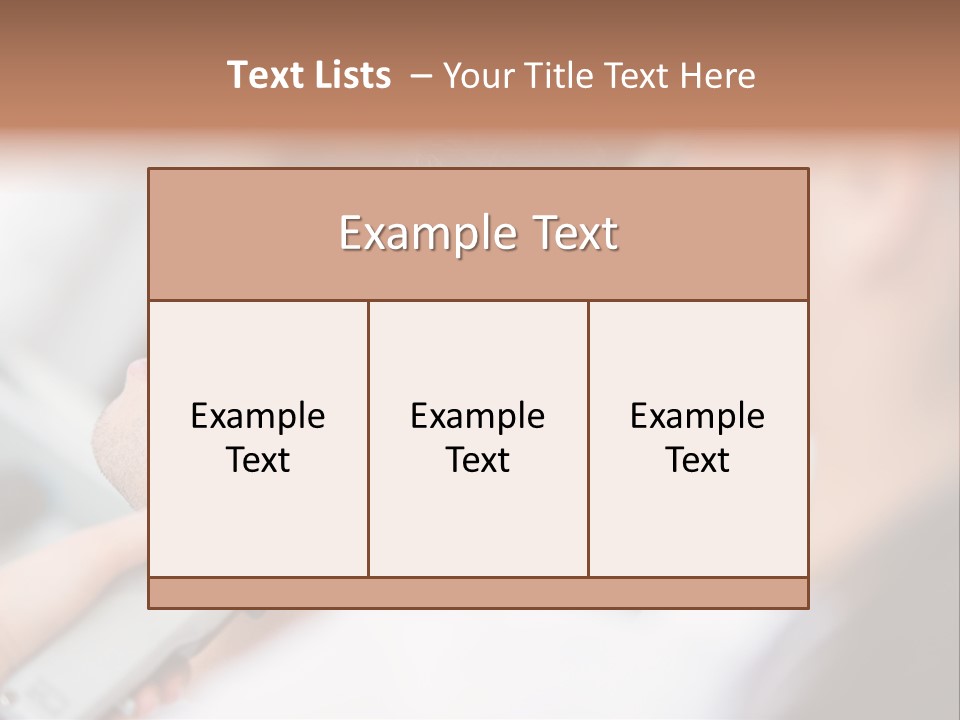 Cut Haircut Enjoying PowerPoint Template