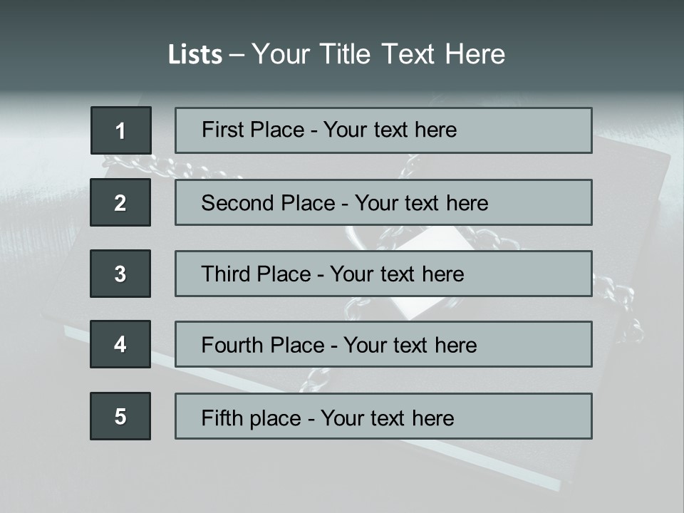 Forbid Identity Data PowerPoint Template