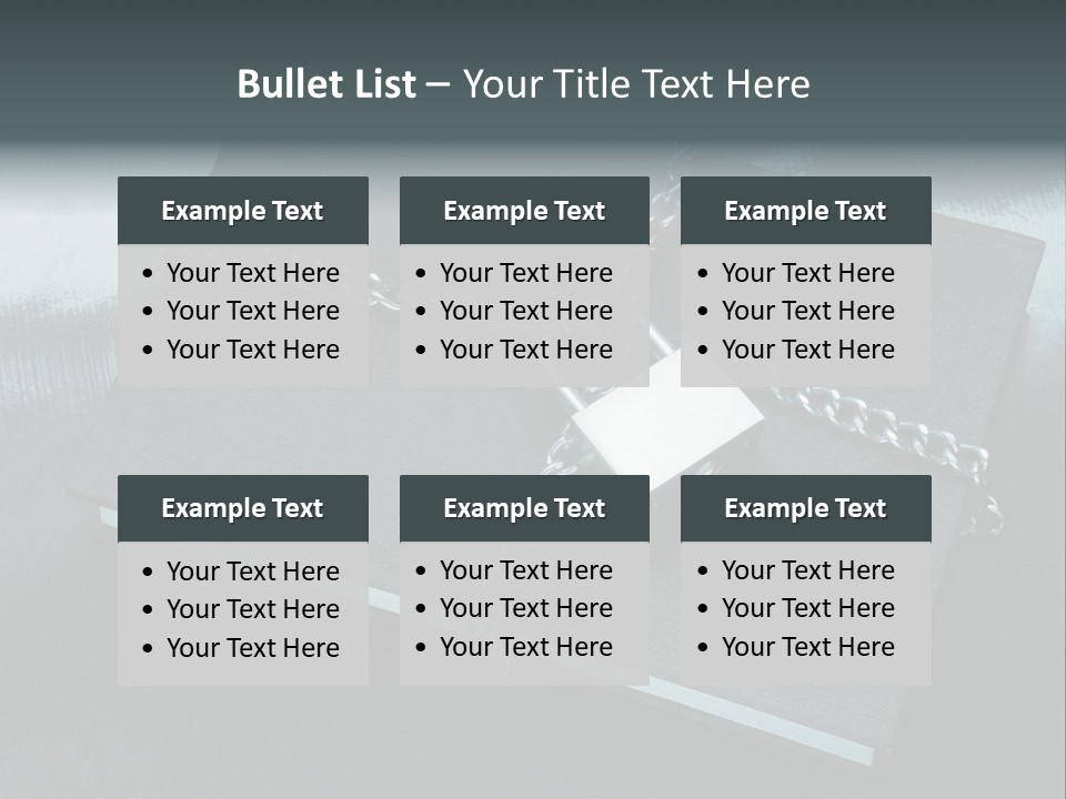 Forbid Identity Data PowerPoint Template