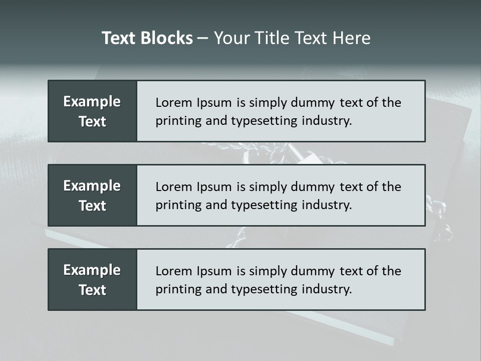 Forbid Identity Data PowerPoint Template
