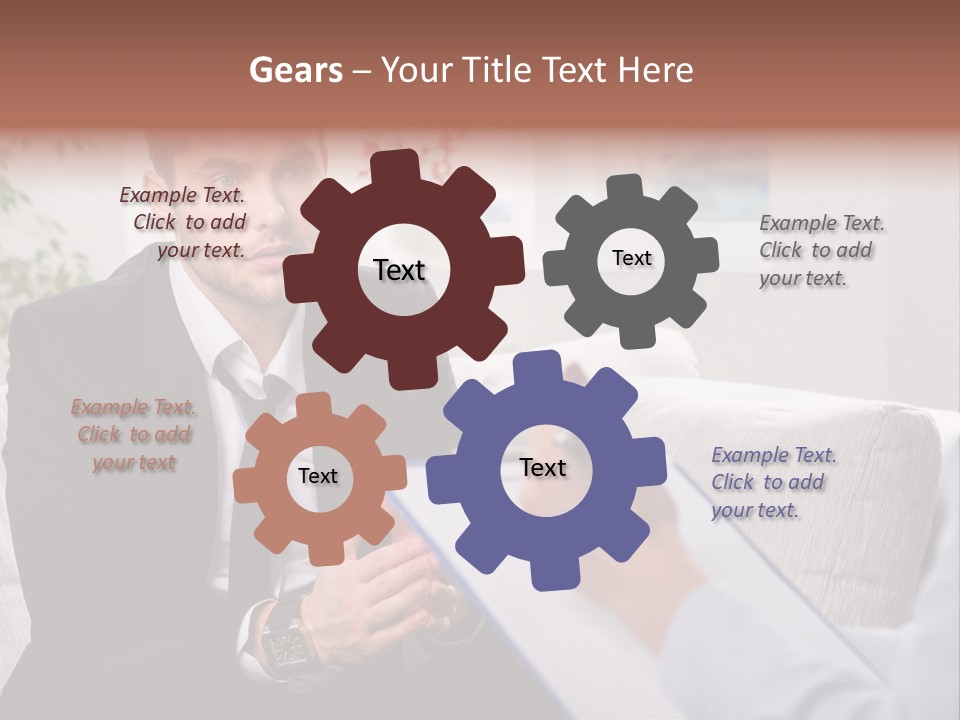 Doctor Emotion Alcoholism PowerPoint Template