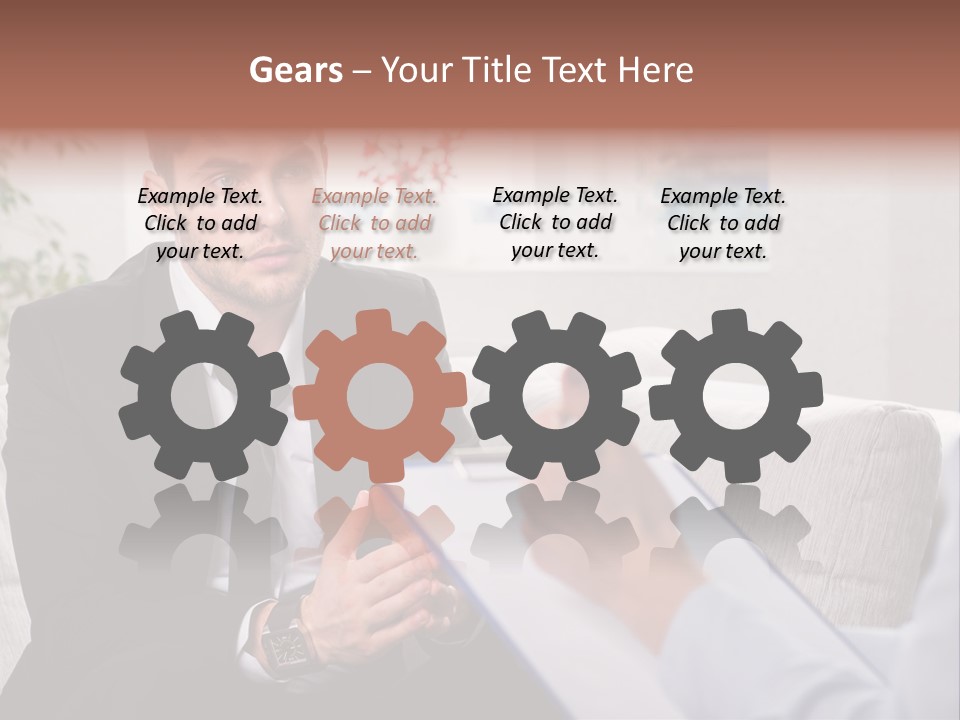 Doctor Emotion Alcoholism PowerPoint Template