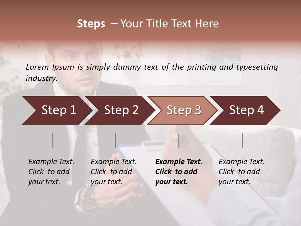 Doctor Emotion Alcoholism PowerPoint Template