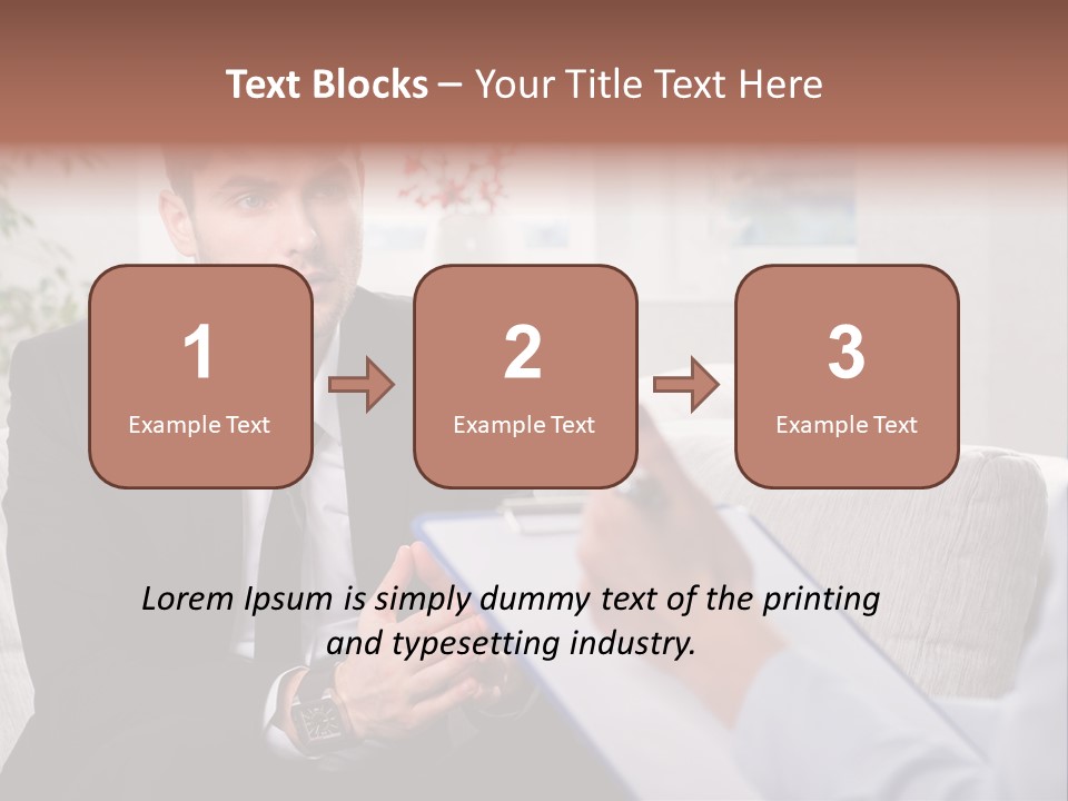 Doctor Emotion Alcoholism PowerPoint Template