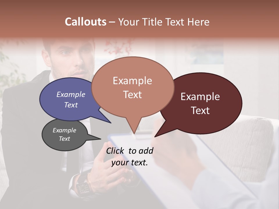 Doctor Emotion Alcoholism PowerPoint Template