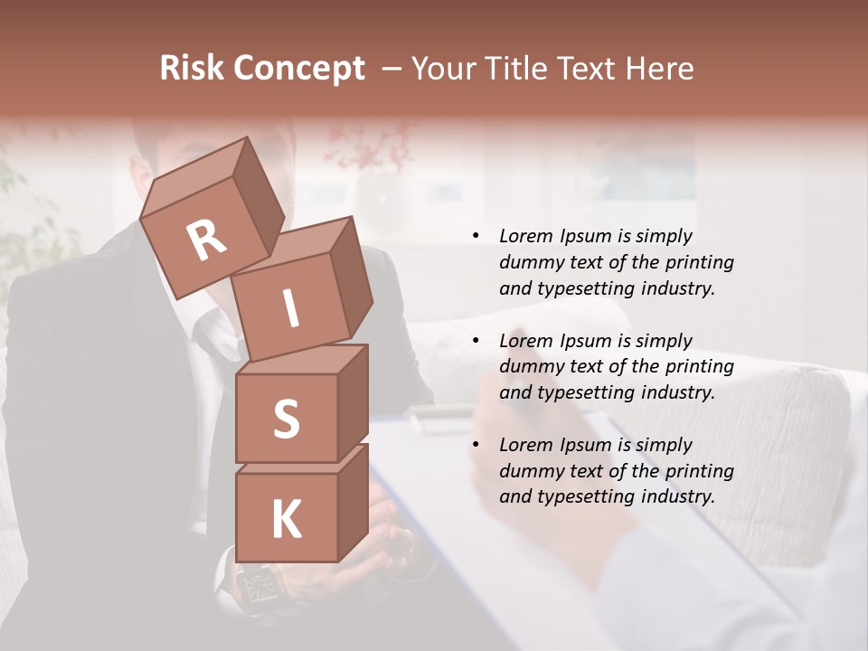 Doctor Emotion Alcoholism PowerPoint Template