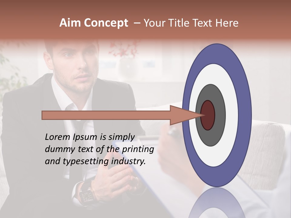 Doctor Emotion Alcoholism PowerPoint Template