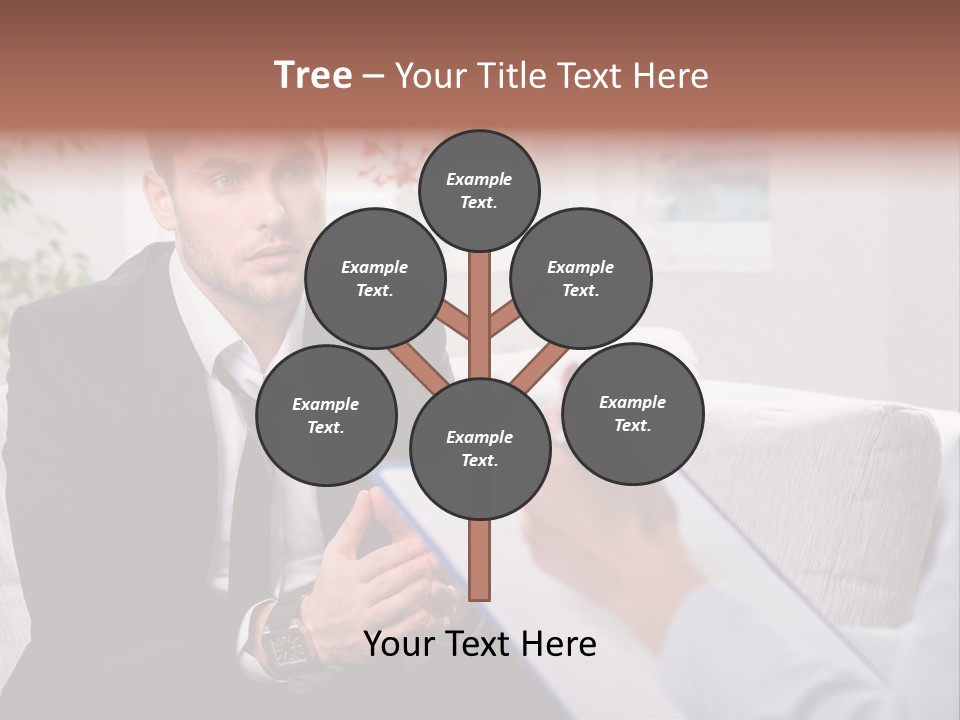 Doctor Emotion Alcoholism PowerPoint Template