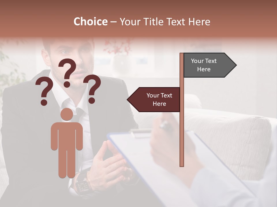 Doctor Emotion Alcoholism PowerPoint Template