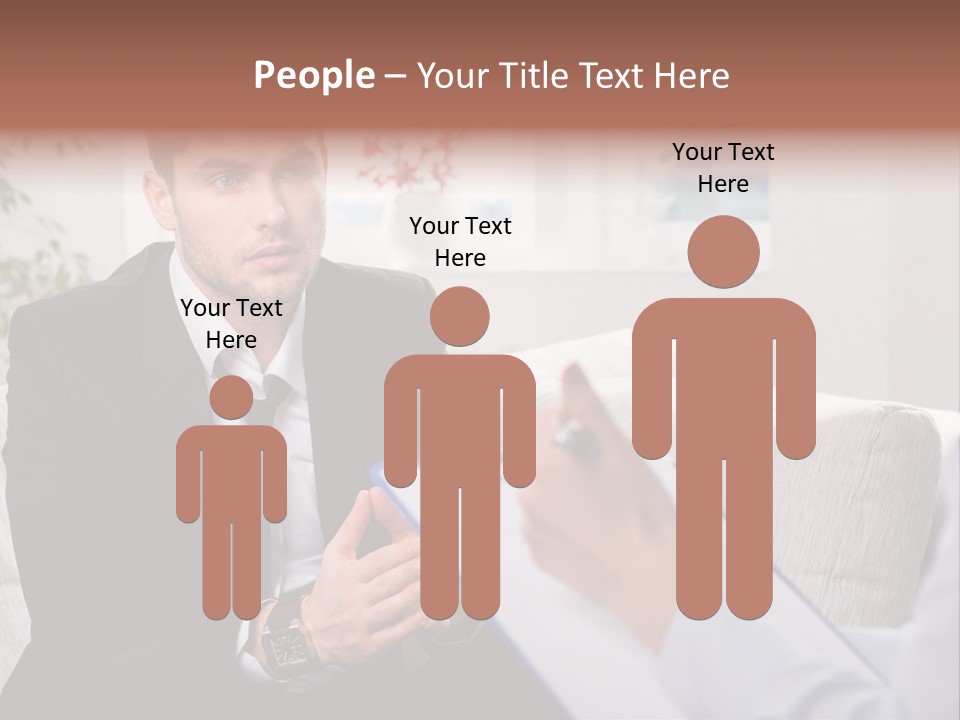 Doctor Emotion Alcoholism PowerPoint Template