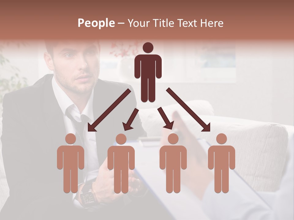 Doctor Emotion Alcoholism PowerPoint Template