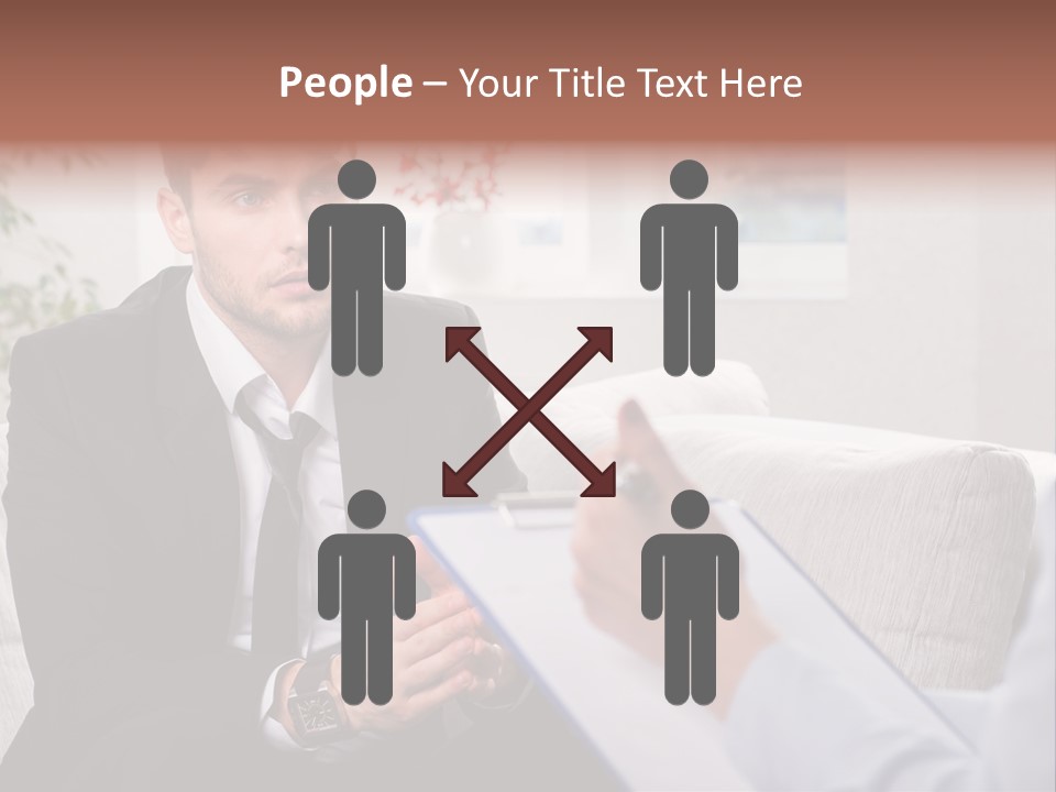 Doctor Emotion Alcoholism PowerPoint Template