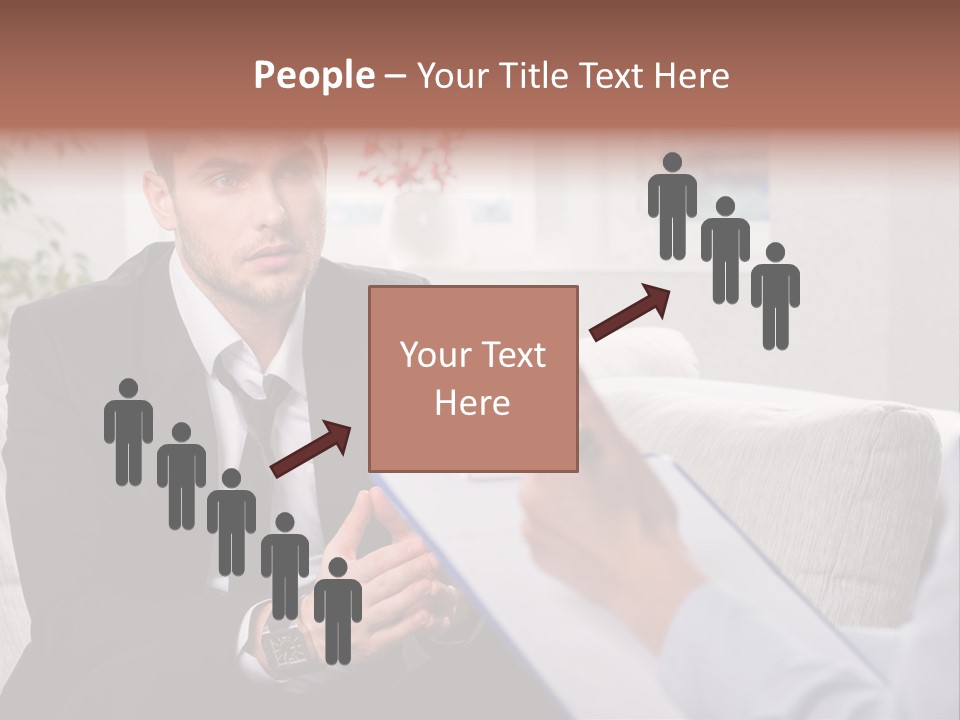 Doctor Emotion Alcoholism PowerPoint Template