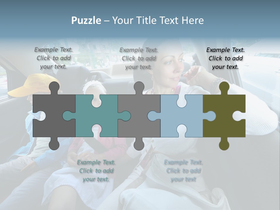 Child Daughter Lifestyle PowerPoint Template