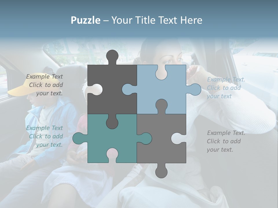 Child Daughter Lifestyle PowerPoint Template