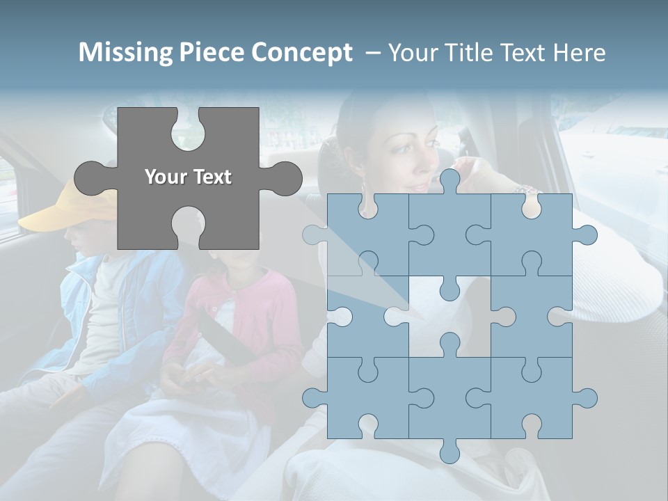 Child Daughter Lifestyle PowerPoint Template