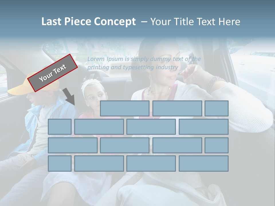 Child Daughter Lifestyle PowerPoint Template