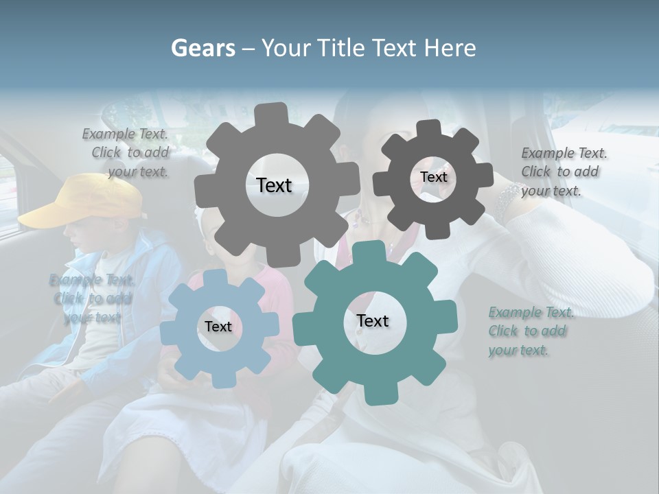 Child Daughter Lifestyle PowerPoint Template