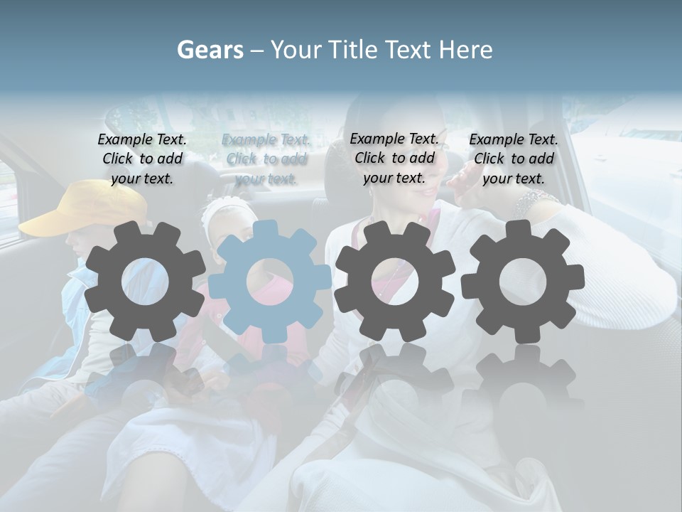 Child Daughter Lifestyle PowerPoint Template