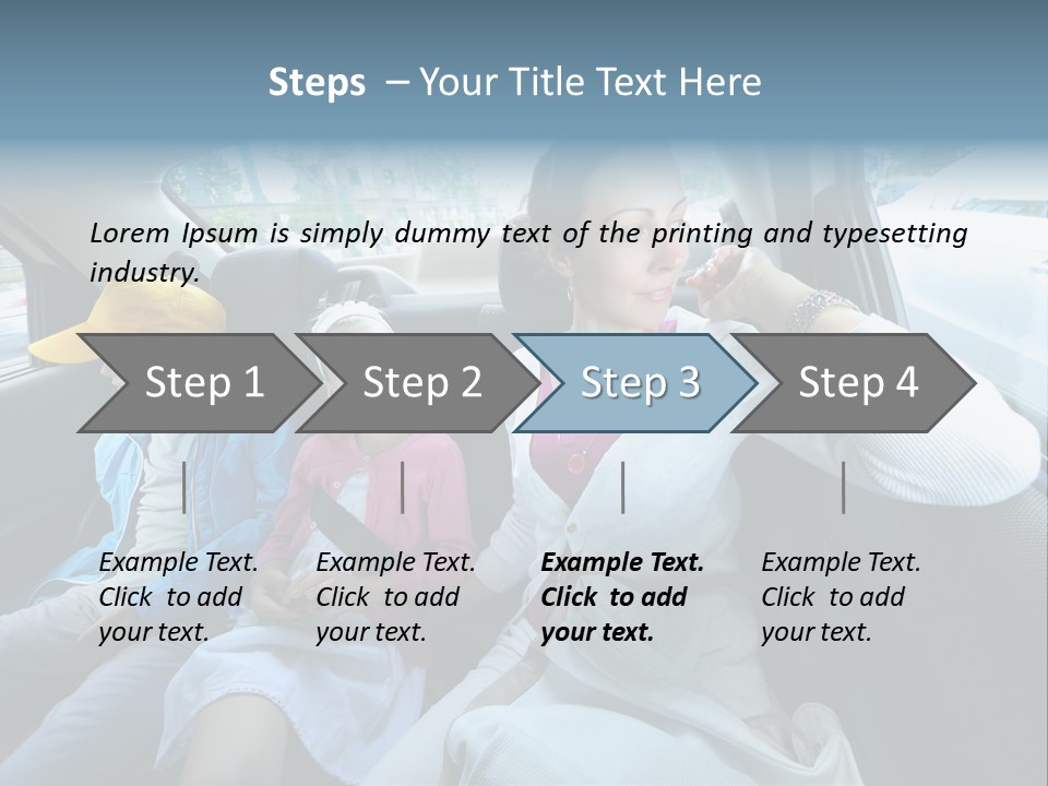 Child Daughter Lifestyle PowerPoint Template