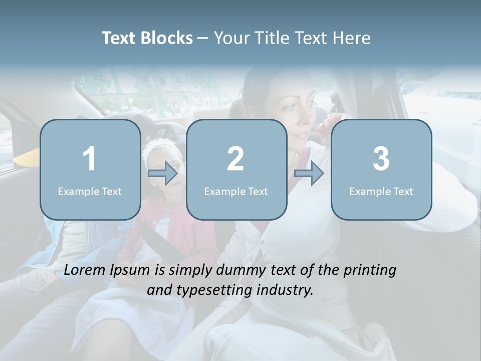 Child Daughter Lifestyle PowerPoint Template