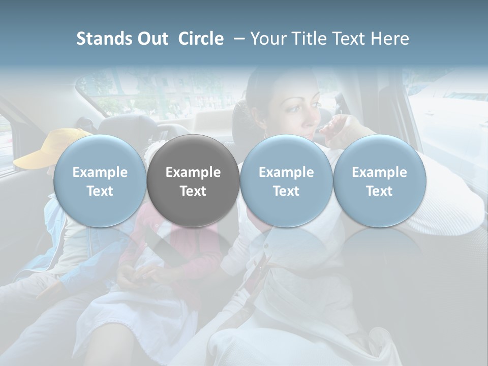 Child Daughter Lifestyle PowerPoint Template