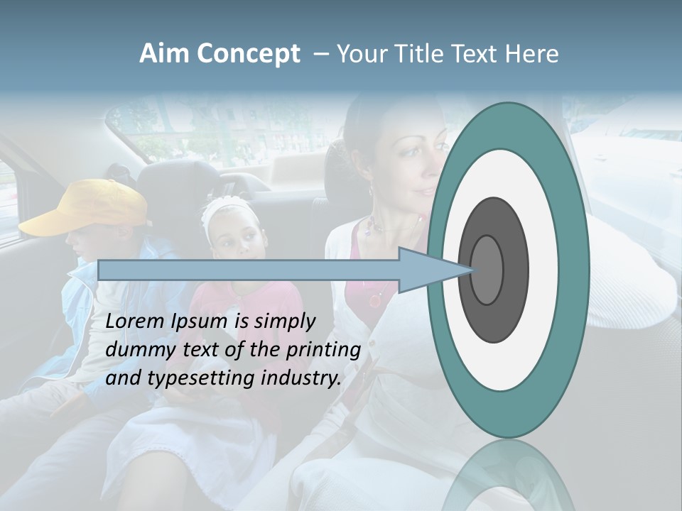 Child Daughter Lifestyle PowerPoint Template