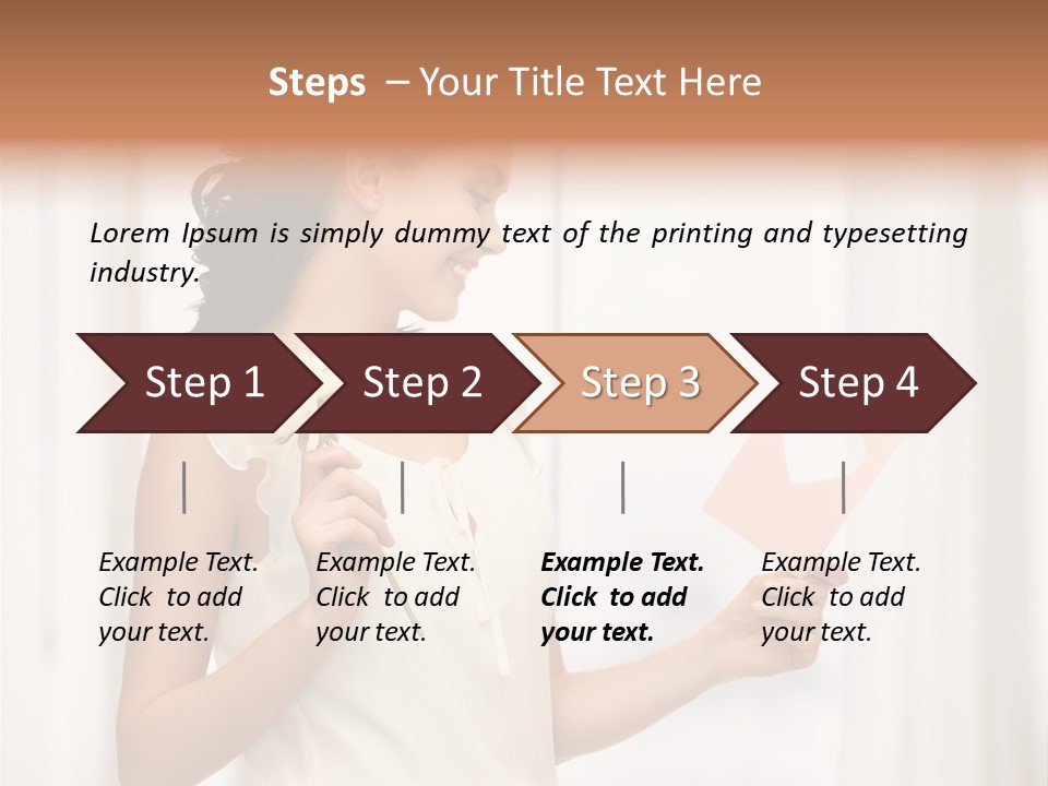 Invitation Lovely Card PowerPoint Template