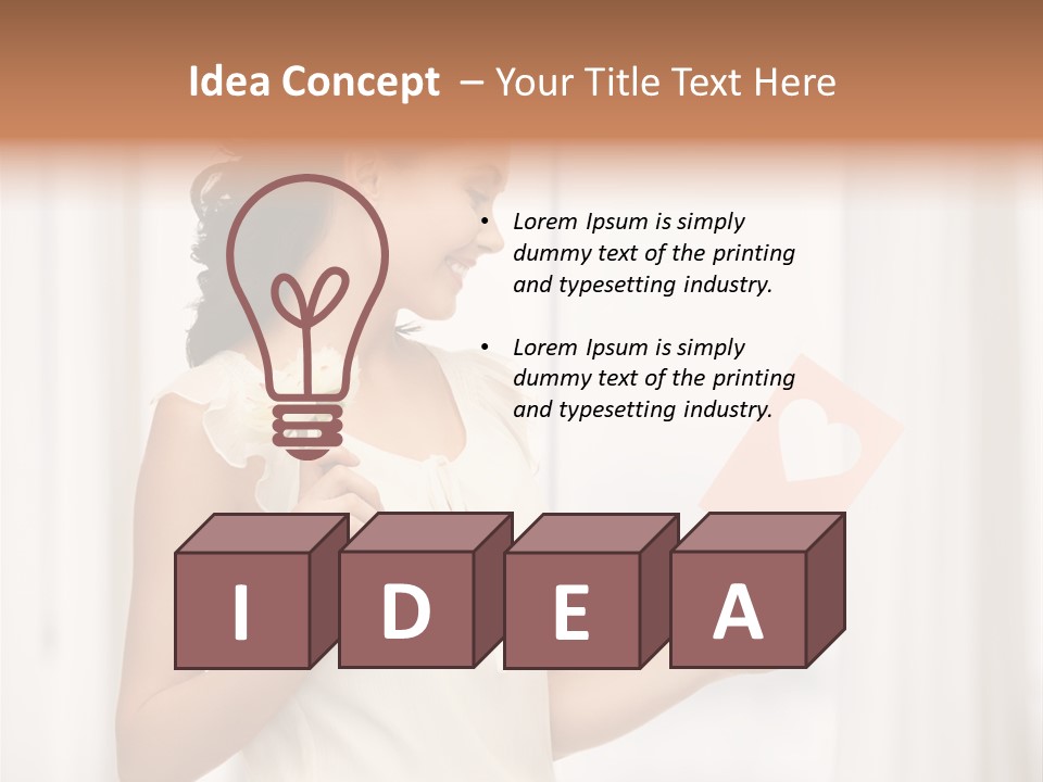 Invitation Lovely Card PowerPoint Template