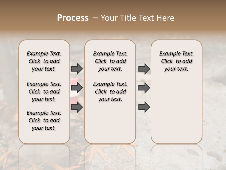 Clutter Chicken Asian PowerPoint Template