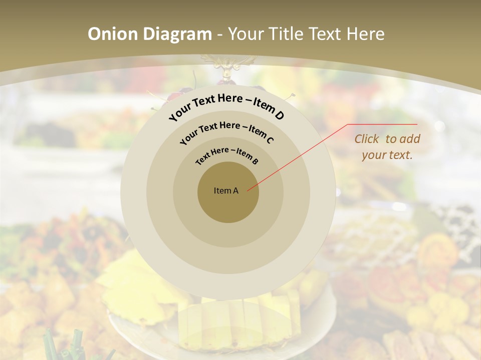 Table Wedding Dinner PowerPoint Template