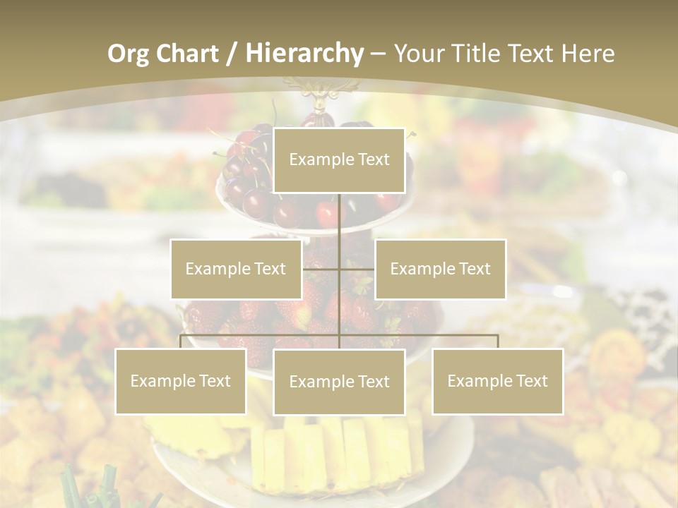 Table Wedding Dinner PowerPoint Template