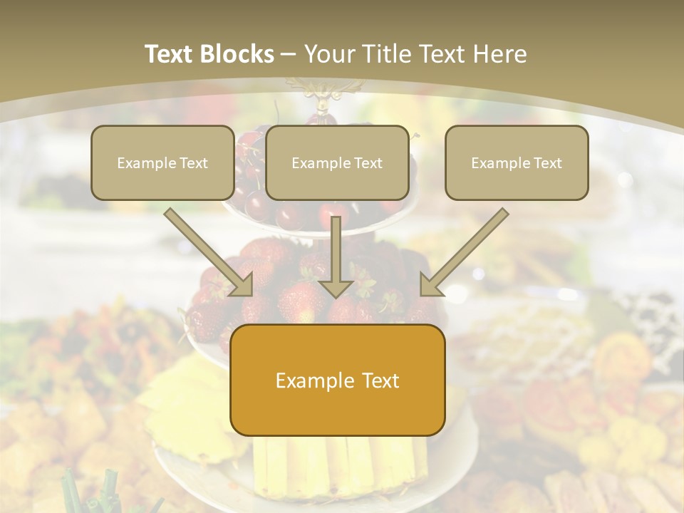 Table Wedding Dinner PowerPoint Template