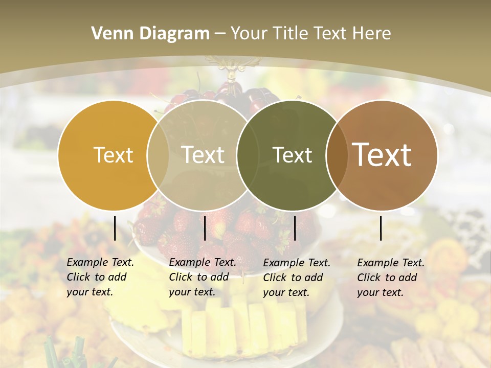 Table Wedding Dinner PowerPoint Template