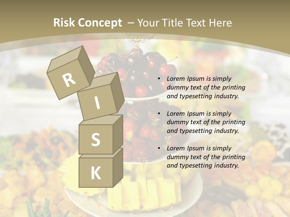 Table Wedding Dinner PowerPoint Template