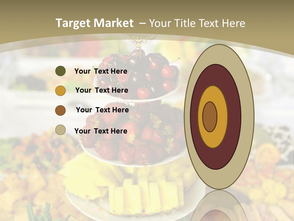 Table Wedding Dinner PowerPoint Template