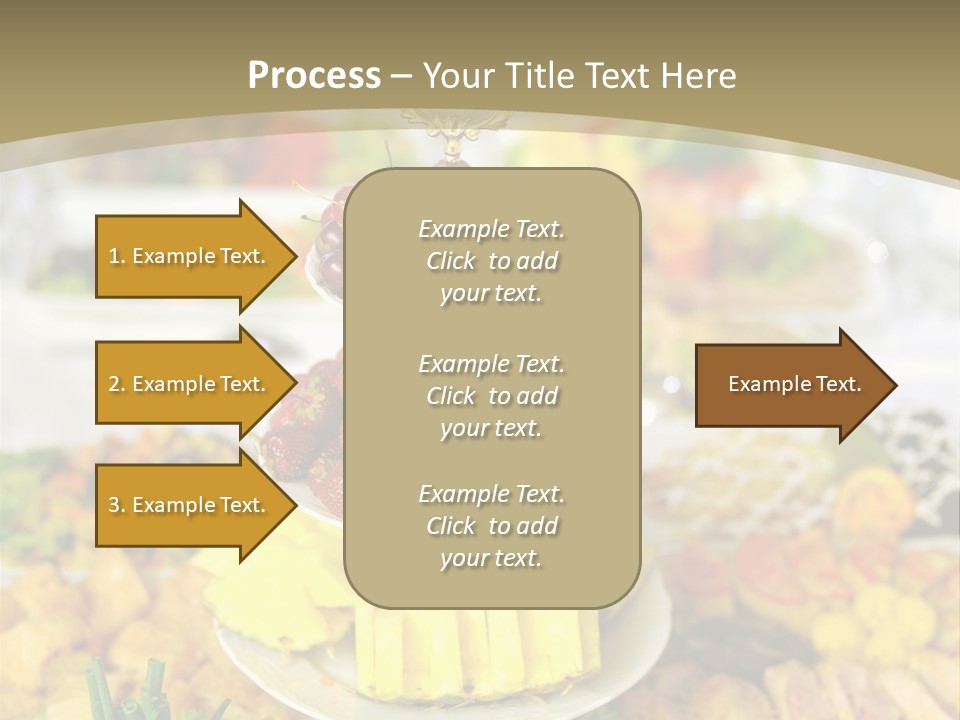 Table Wedding Dinner PowerPoint Template