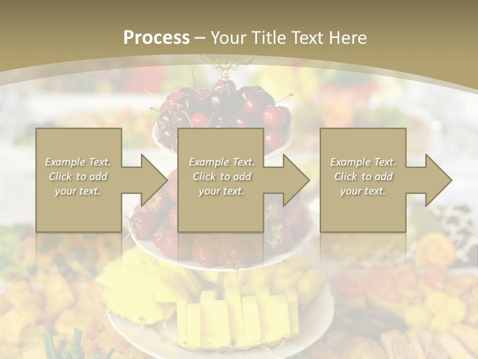 Table Wedding Dinner PowerPoint Template