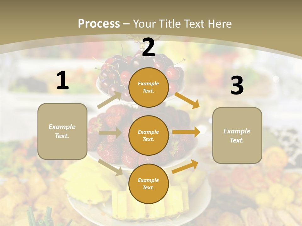 Table Wedding Dinner PowerPoint Template