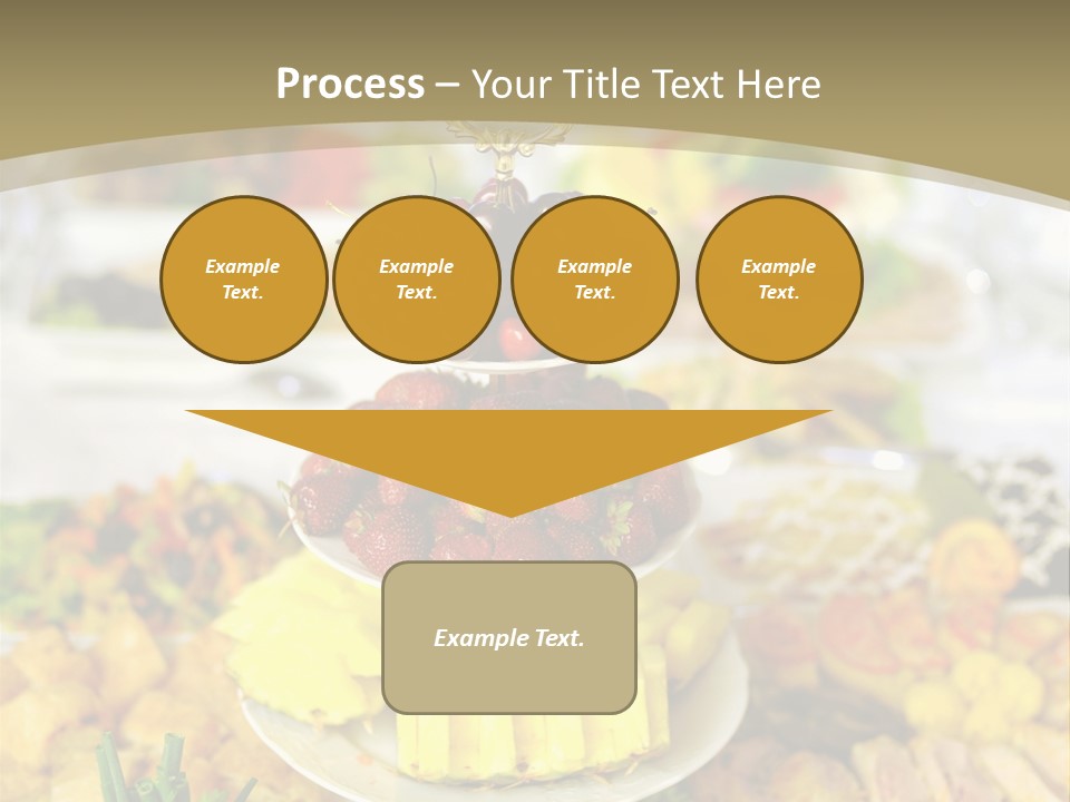 Table Wedding Dinner PowerPoint Template