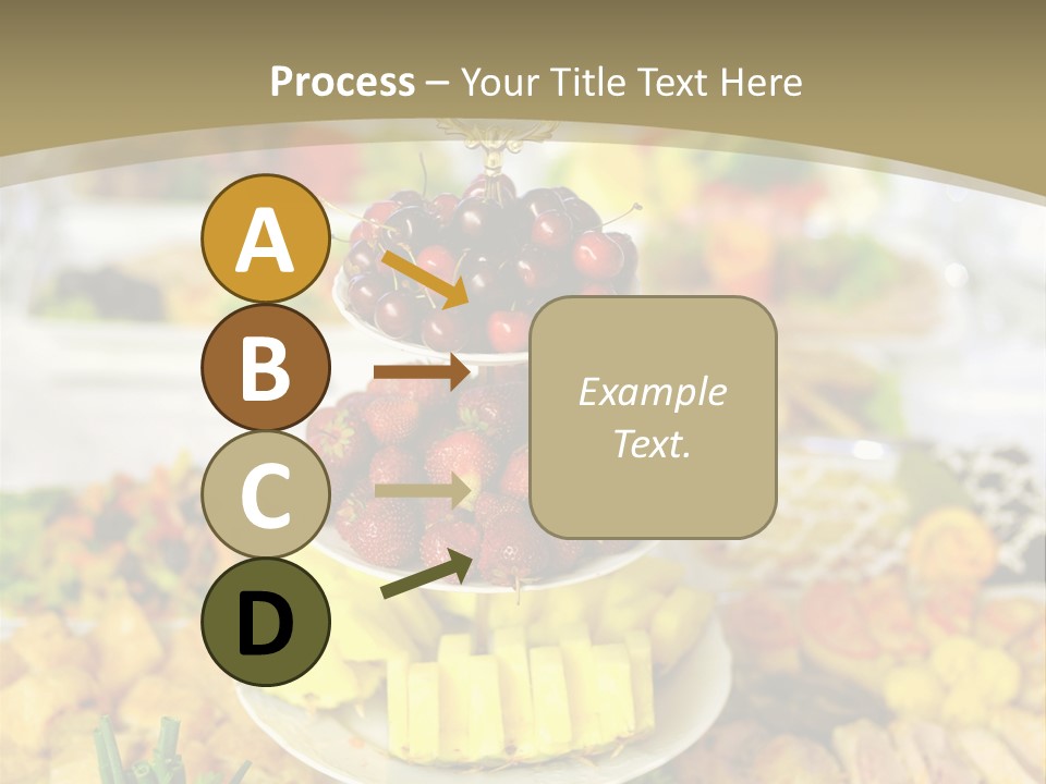 Table Wedding Dinner PowerPoint Template