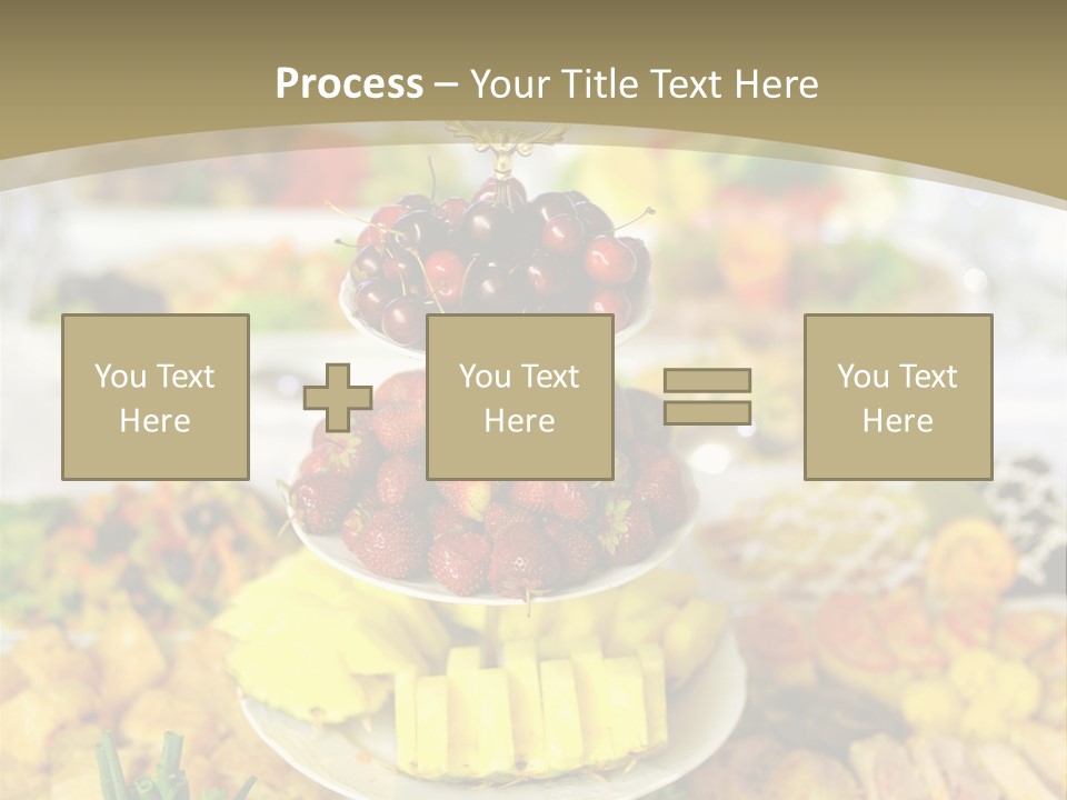 Table Wedding Dinner PowerPoint Template