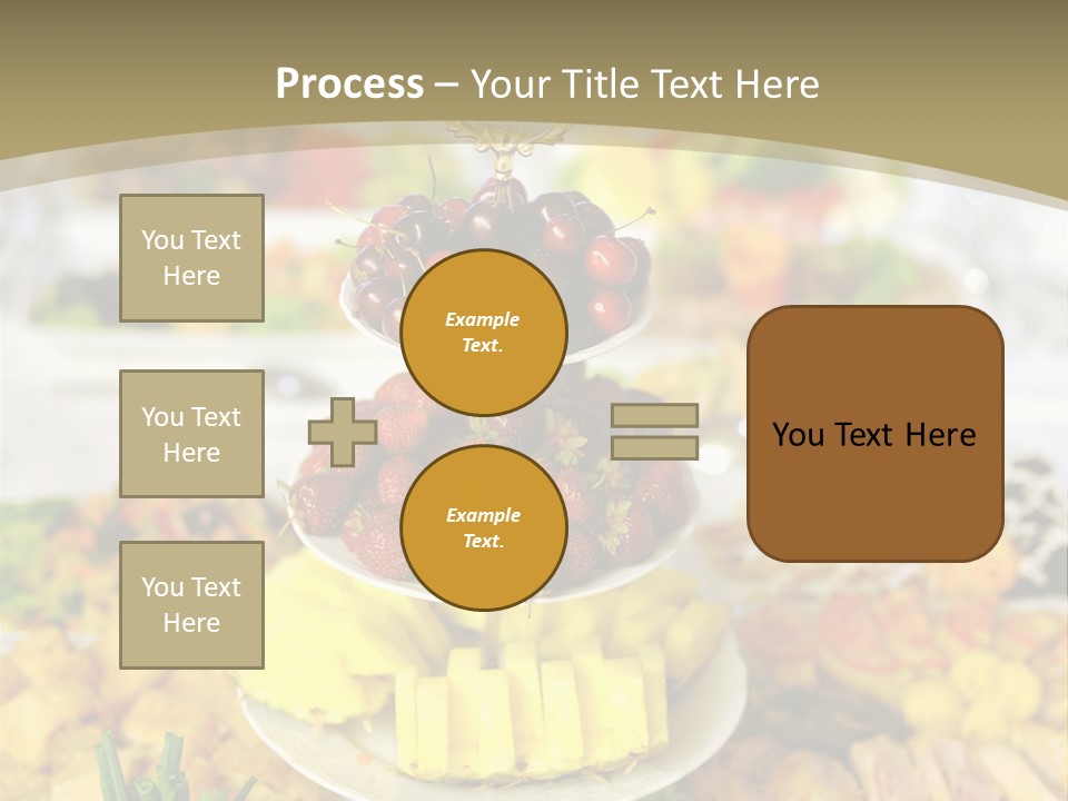 Table Wedding Dinner PowerPoint Template