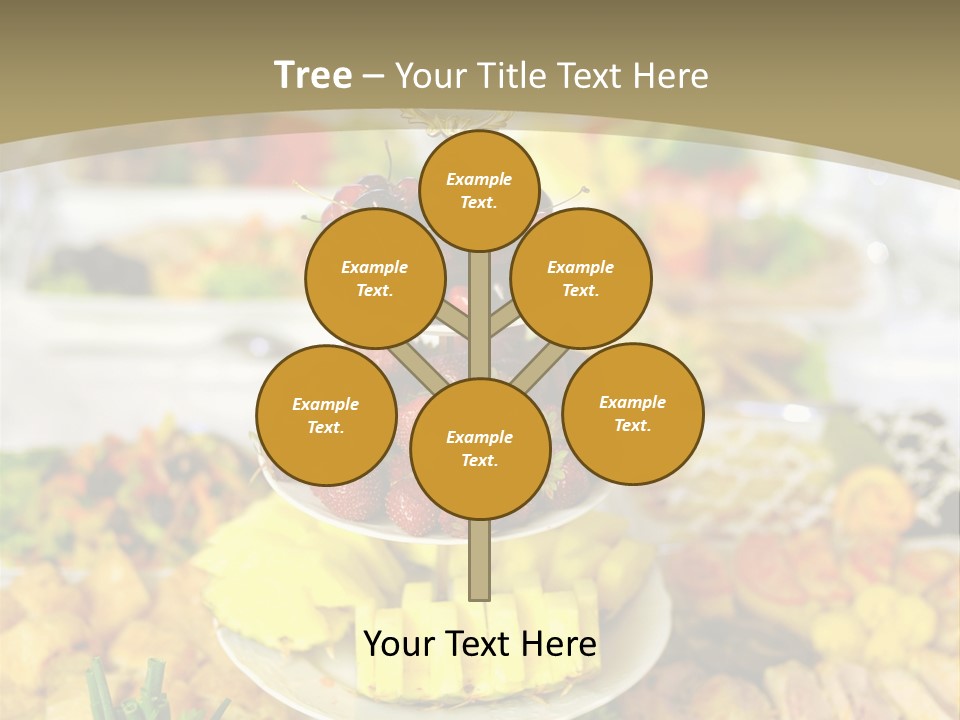 Table Wedding Dinner PowerPoint Template