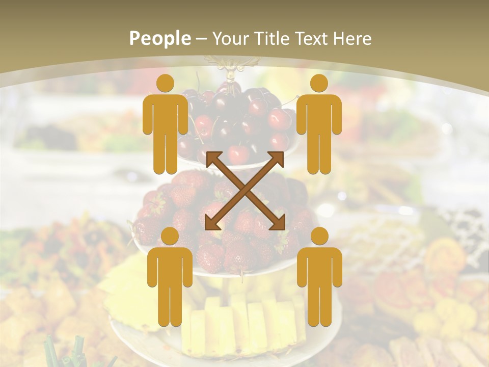 Table Wedding Dinner PowerPoint Template