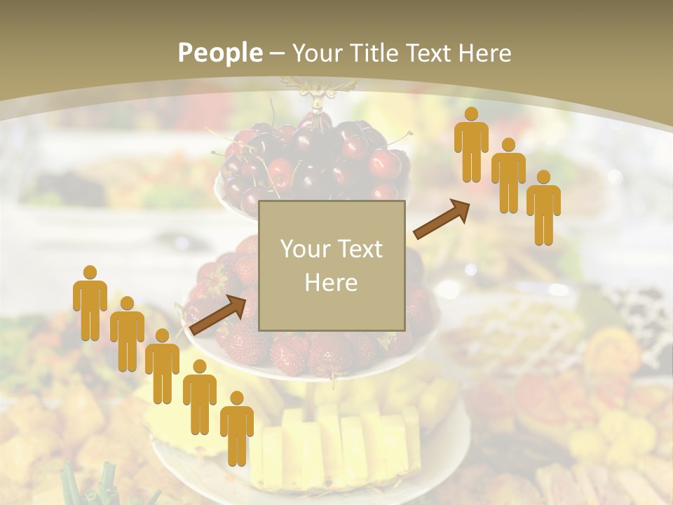 Table Wedding Dinner PowerPoint Template