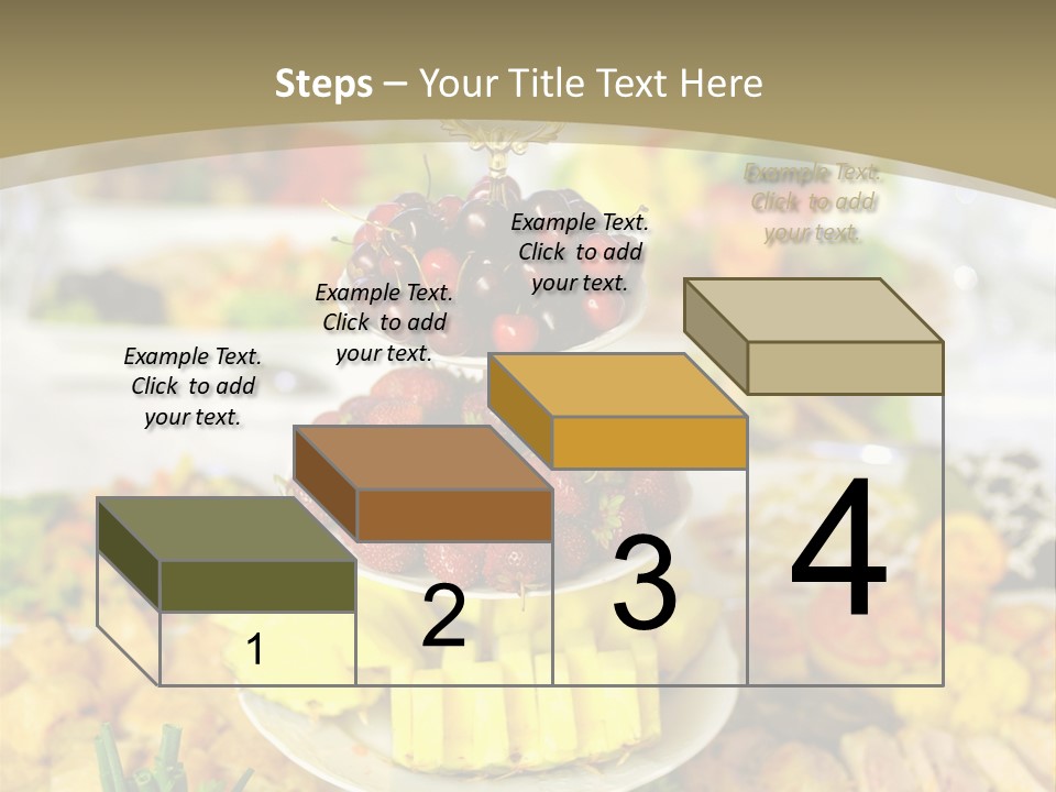 Table Wedding Dinner PowerPoint Template